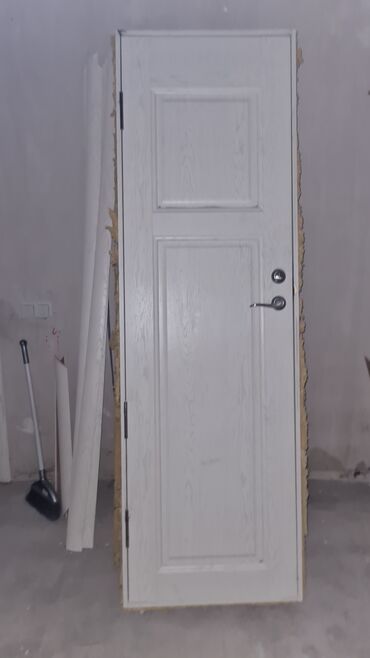 реставрация межкомнатных дверей от царапин: Глухая дверь, МДФ, Распашная, Б/у, 200 *60, Самовывоз
