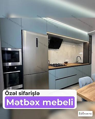 Sifarişlə mətbəx dəsti, Özü çəkən petlələr lalafo.az -da Sifarişlə mətbəx dəsti, Özü çəkən petlələr