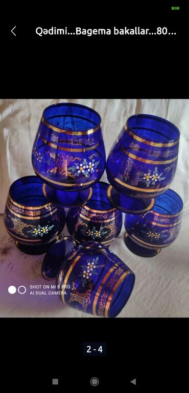 Qədəhlər: Qədəhlər, Xrustal, 6 ədədli dəst — 11