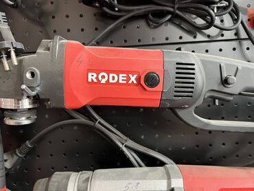 реставрация топора: Сетевая болгарка, Rodex