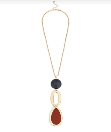 Bijuteriya dəstləri: 3 lü sep ipekyol uzun rəngli daşlı sep ipekyol channel dəst (rəngi — 4