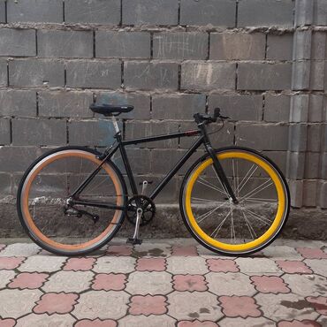велосипед для шоссе: Шоссейник / сингл / велосипед Американский брендовый шосс Black Cat