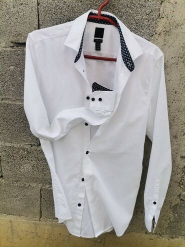 Košulje: Kao nova snežno bela muška košulja. Veličina 39/40. Slim fit — 26