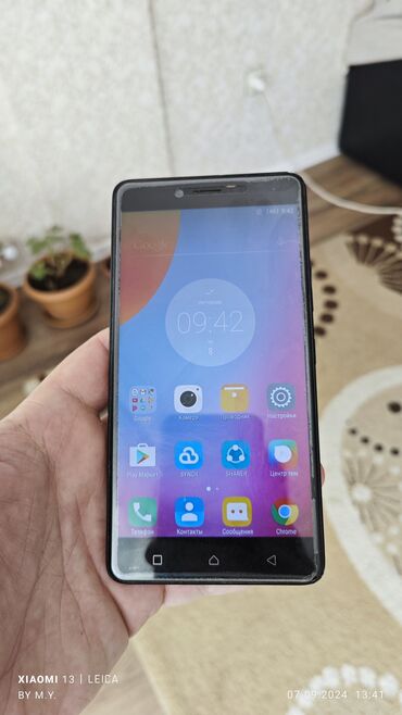 telefonlar lalafo: Lenovo K6 Note, 32 GB, rəng - Boz, Sensor, Barmaq izi, İki sim kartlı