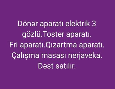 su quyusu qazanlar: Dönərxana Avadanlıqları Satılır.Türkiyə istehsalı.Remta