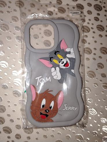 ucuz telefon aksesuarları: Tom & Jerry temalı telefon qabı - Model uyğunluğu: iPhone 16 Pro — 1