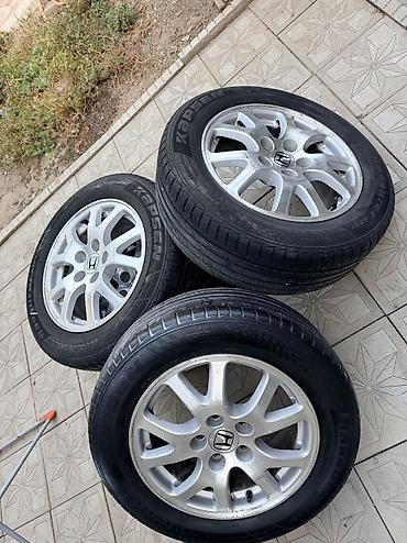 r17 honda: Колеса в сборе 215 / 60 / R 16, Лето, Б/у, Комплект, Легковые, Литые, отверстий - 5 — 8