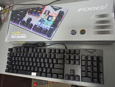 ноутбуки в караколе: Продаю клавиатуру FV-Q302 rgb mechanical PRO GAMING, масловый, удобная