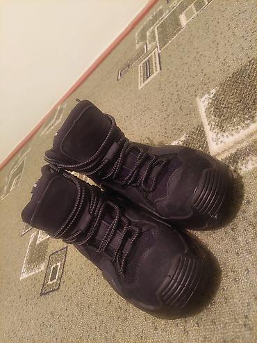 Ботинки: Мужские треккинговые ботинки (черные) - Высокая модель до щиколотки — 6