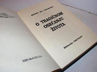second hand: O tragičnom osećanju života migel de unamuno1991 deretatvrd povezna — 2
