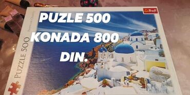 Šminka: Ponuda proizvoda: - Puzzle 500 komada Trefl – motiv grčki primorski — 1