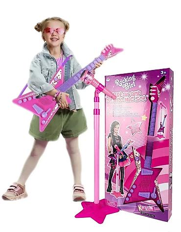 auto za decu na akumulator: Električna gitara i mirkofon 2u1 za devojčice. električna gitara i — 1