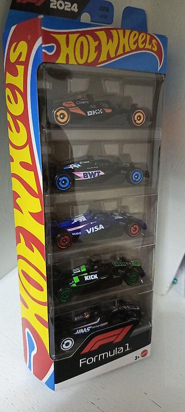 hot wheels formula 1: Hot Wheels 5-li die-cast maşın dəsti 1) Formula 1 2024 dəsti - Rəsmi — 3