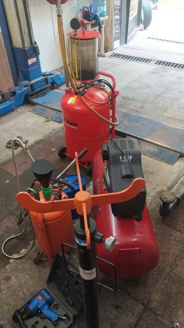 Avtoservis avadanlıqları: Avto-servis avadanlıqları paketi 1) PULWA Air Compressor - Qırmızı — 9