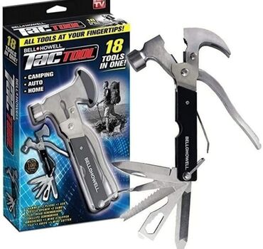 milwaukee polovni alati: 1099din Miltifunkcionalni alat za Kampovanje TAC TOOL čekić, klešta at lalafo.rs milwaukee polovni alati: 1099din Miltifunkcionalni alat za Kampovanje TAC TOOL čekić, klešta