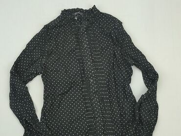 czarne bluzki na długi rekaw: Koszula Damska, M, stan - Bardzo dobry