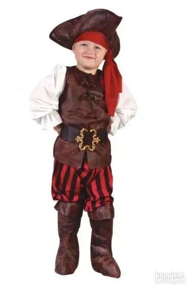Kostimi za maskenbal: SLIKE UŽIVO - na lutki - MODEL 3GUSAR gusarka pirat kostim gusara za — 4