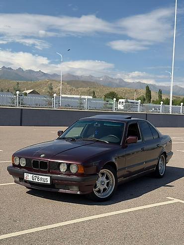 bmw рул: BMW 5 series: 1992 г., 2 л, Кол менен иштөөчү, Седан — 6