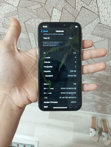 iphone xs yığılma: IPhone X, 256 GB, Desert Titanium