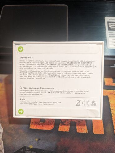 сколько стоит наушники айфон: AirPods Pro 3 (модель A3063 / A3064 / A3122) — беспроводные наушники с