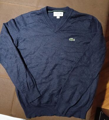 Džemperi: Džemper, S, Lacoste, bоја - Tamnoplava, Vuna — 12