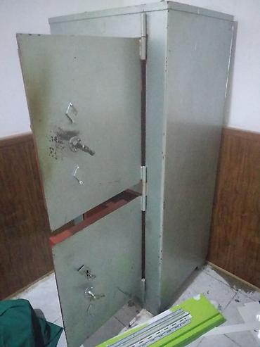 seyf silah: İki bölməli metal seyf - Material: qalın divarlı, ağır metal — 2