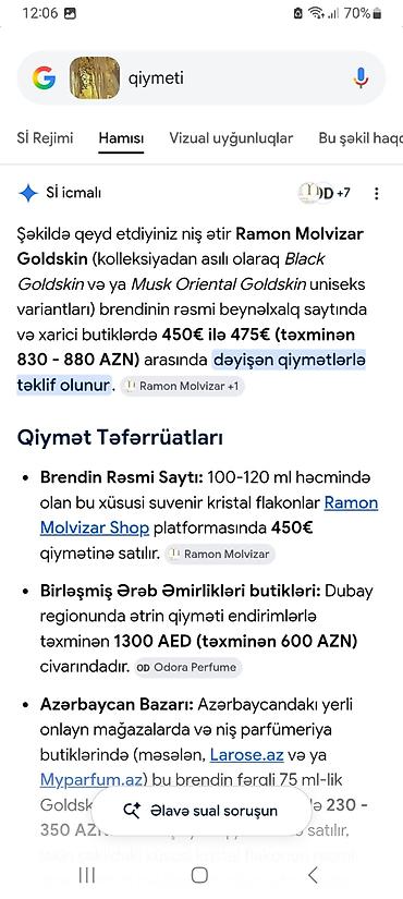 tudey ətri: Ramon Molvizar – Black Goldskin eau de parfum - Həcm: 100 ml (3.4 fl — 4