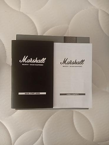 alisa max: Беспроводные накладные наушники, Marshall, Новый — 6