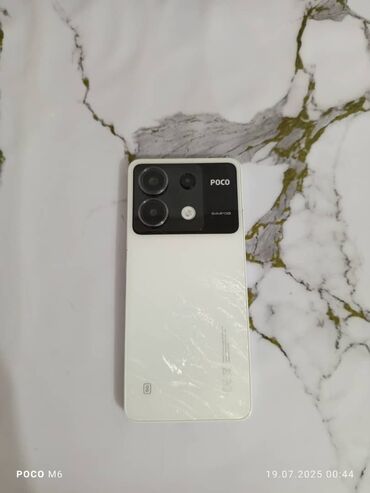 переходник для наушников с микрофоном для ноутбука: Poco X6 Pro 5G, Б/у, 256 ГБ, цвет - Белый, 1 SIM