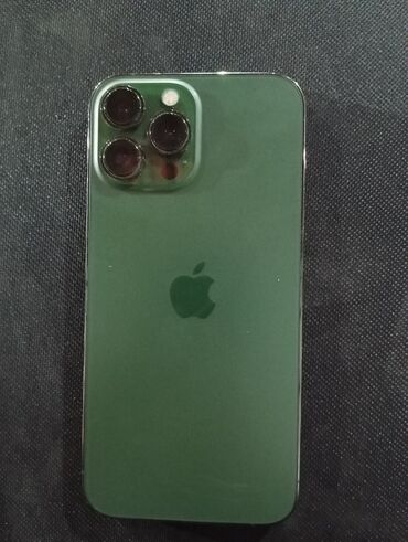 ош айфон 13: IPhone 13 Pro Max, Б/у, 256 ГБ, Зеленый, Коробка, 86 %