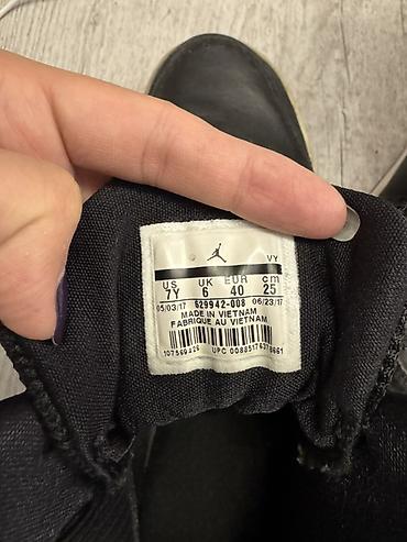 nike machomai 2: Кроссовки, 40, Air Jordan, Б/у, цвет - Черный, Платная доставка, Самовывоз — 3