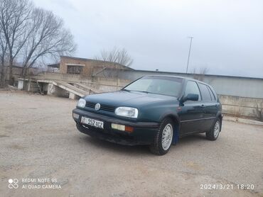 тес сат: Volkswagen Golf: 1992 г., 1.8 л, Механика, Бензин, Хэтчбэк