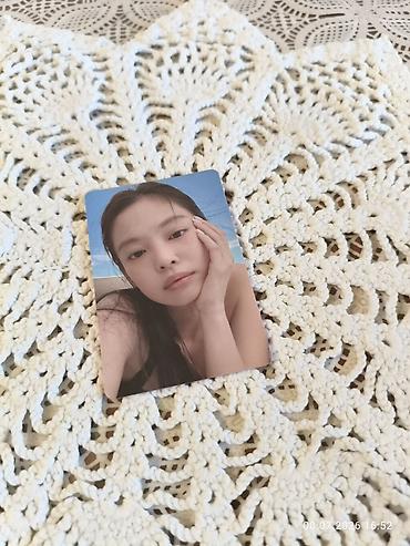 modelka 07: Jennie fotokartı - Növ: kolleksiya fotokartı - Ön üz: üzərində dəniz — 1