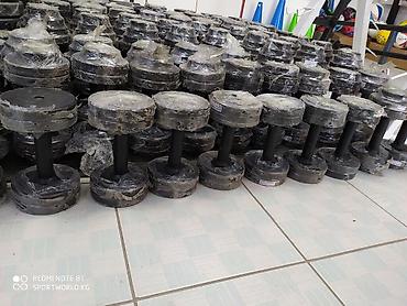 гантели в бишкеке: 6x6 kg гантели в спортивном магазине SPORTWORLD.KG — 1