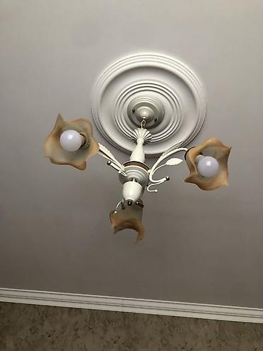 gece ışığı: Çılçıraq, 3 lampa, Metal — 1