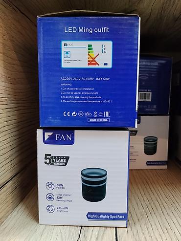 Светодиодный прожектор FAN «High Quality Spot Face» Основные at lalafo.kg Светодиодный прожектор FAN «High Quality Spot Face» Основные