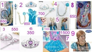 Kostimi za maskenbal: Model BELA 5 FROZEN 2 LEDENO KRALJEVSTVO 2 deo - NOVO Elza Frozen 2 — 10