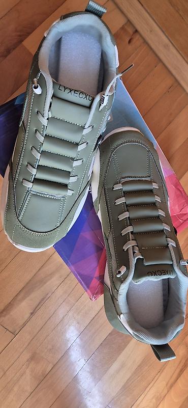 tri hil: Nove unisex patike – maslinasto zelene, lifestyle/urbani model — 3