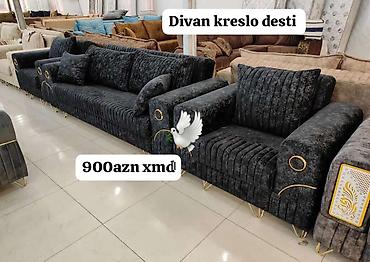 Divan və kreslo dəstləri: Yeni, Divan, 2 kreslo — 1