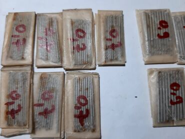 Ostali uređaji: Tanke burgije, 0,21mm, 0,36mm, 0,7mm, 0,9mm, 1,3mm, 1,5mm, 1,6mm — 10