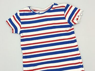 letnia biała sukienka na krótki rękaw: T-shirt, Zara, 3-4 years, 98-104 cm, condition - Very good