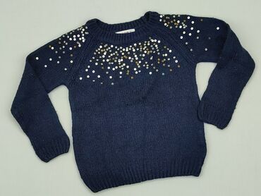 świąteczne sweterki dla dziewczynek: Sweater, Cool Club, 4-5 years, 104-110 cm, condition - Good
