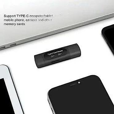 Ostali kompjuterski delovi: Čitač SD kartice USB ulaz i C ulaz DC 5V NOVO. OPIS PROIZVODA: USB — 14