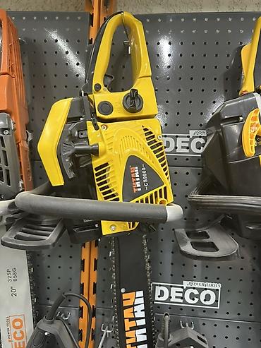 Строительное оборудование: Бензопила Новый, Deco, От 3,5 кВт и выше, Самовывоз, Бесплатная доставка, Платная доставка — 4