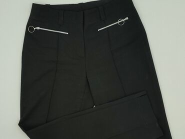 massimo dutti spodnie wyprzedaż: Material trousers for women, size S