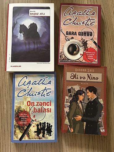 6 sinif edebiyyat: 4 bestseller roman Yeni kimidirlər. On zənci balası və Qara qəhvə — 1