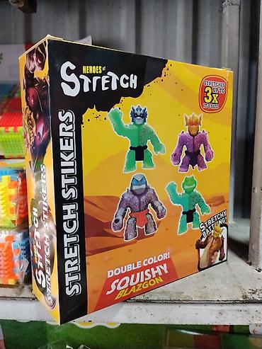 Оюнчуктар: Игрушка Heroes of Stretch – Stretch Stikers “Squishy Blazgon” - — 2