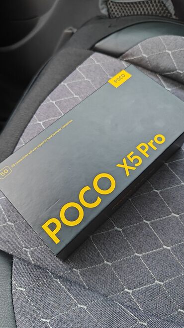 мобильные телефоны поко: Poco X5 Pro, Колдонулган, 256 ГБ, түсү - Көк, 2 SIM
