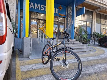 трехколесный велосипед для взрослых бишкек: Endirim olunacaq.Velosiped tam yenidir.Üzərindəki fanar qutusu və