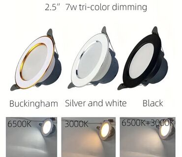 Spot lampalar: İstegram:Brend__Elektrik Əlaqə-050-620-82-00 ✅Malin Adi-7W-Dərin — 3